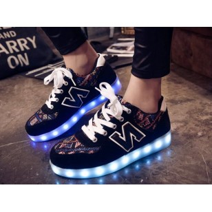  LED Light Up Shoes - รองเท้าแฟชั่นสไตล์เกาหลีราคาถูก รหัส 25757-254-4995