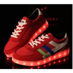  LED Light Up Shoes - รองเท้าแฟชั่นสไตล์เกาหลีราคาถูก รหัส 25761-254-4999