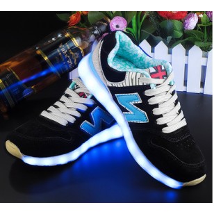  LED Light Up Shoes - รองเท้าแฟชั่นสไตล์เกาหลีราคาถูก รหัส 25765-254-5003