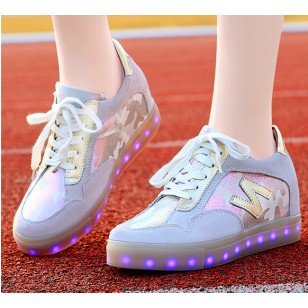  LED Light Up Shoes - รองเท้าแฟชั่นสไตล์เกาหลีราคาถูก รหัส 25779-254-5017